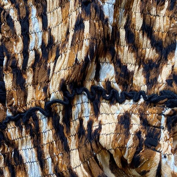 Animal Print Mini spaghetti Strap Dress - Picture 6 of 6